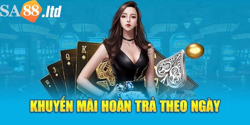 Một số thể lệ khuyến mãi hoàn trả tại nhà cái Sa88